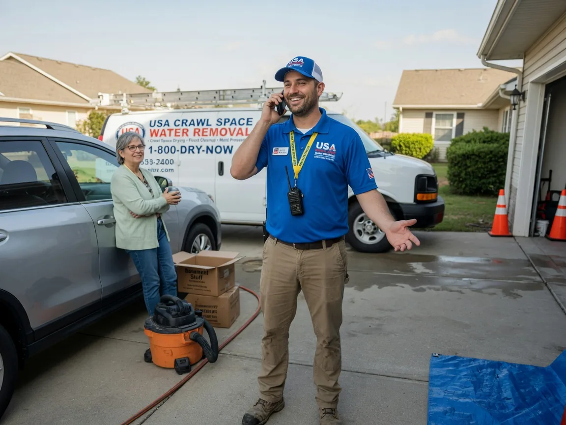 Crawl Space Water Removal Orwell, OH FAQs